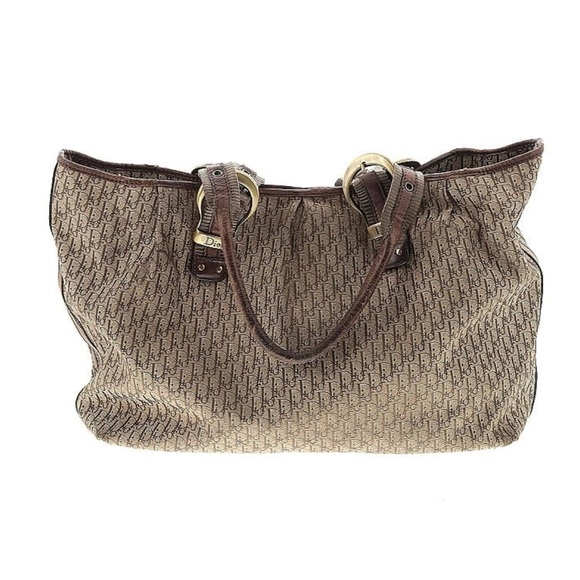 Christian Dior Oblique Canvas Tote Bag - Picture 1 of 15